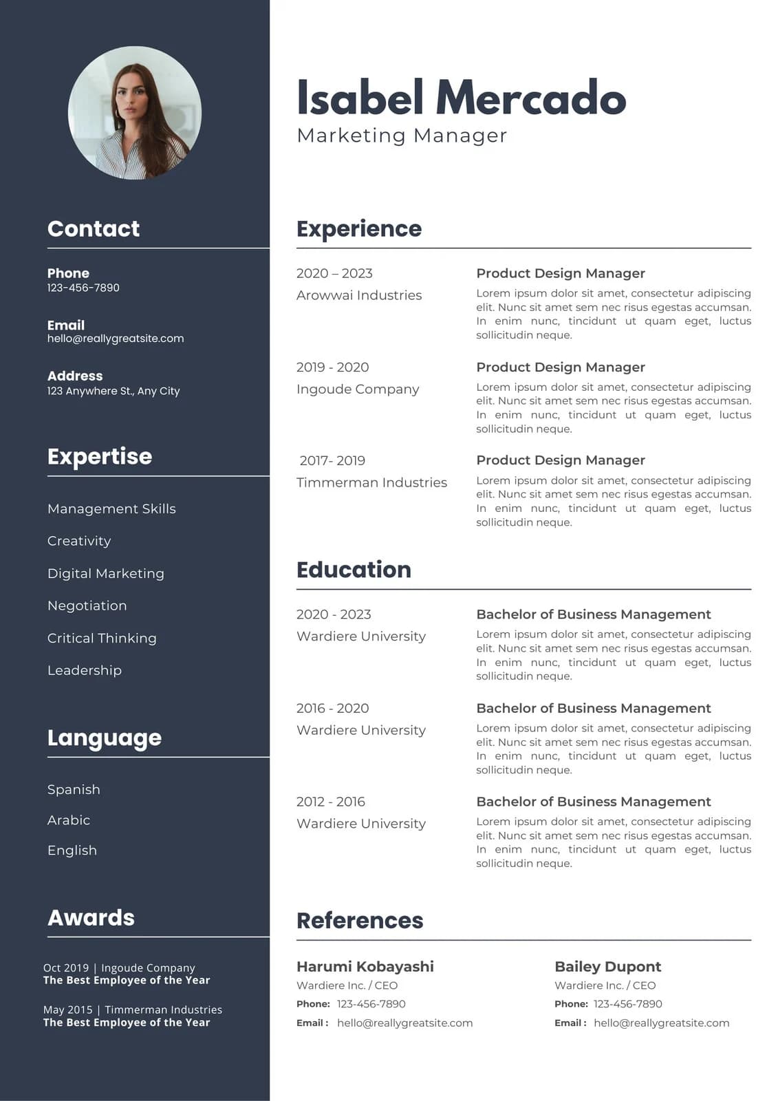 Modern Resume