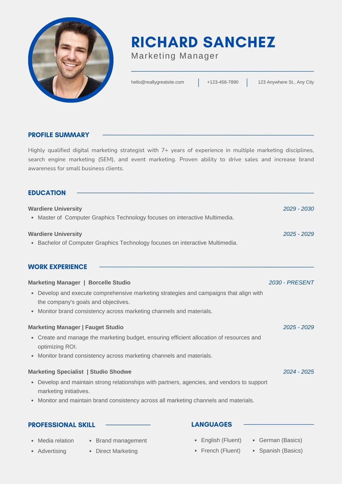 ATS-Friendly Resume