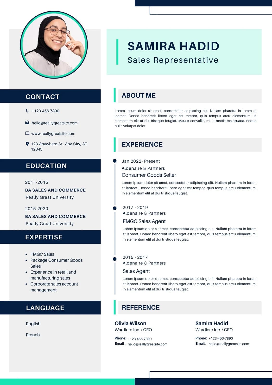 One-Page Resume
